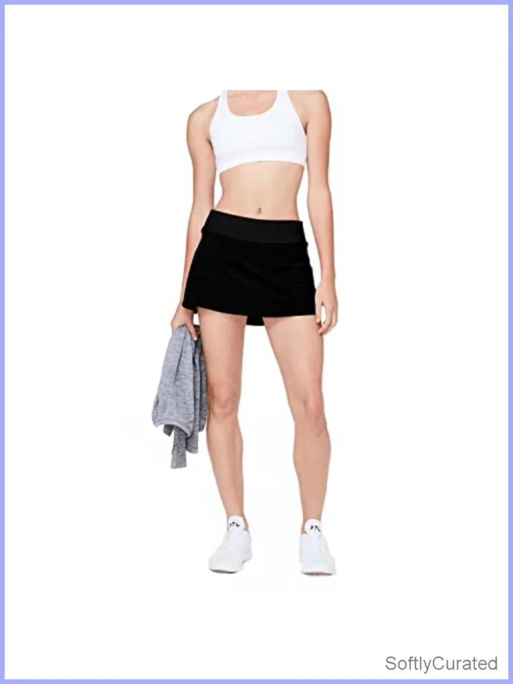 Athletic Tennis Golf Skort with Pockets Pleated Workout Running Skirt
